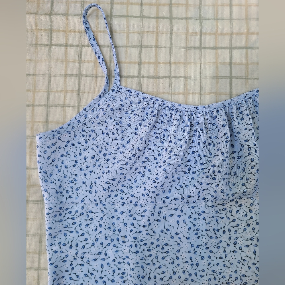 1990's Blue mini dress